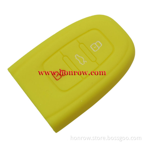 2016 new products--Au 3 button silicon case (black,blue ,green ,red,yellow. Please choose the color)